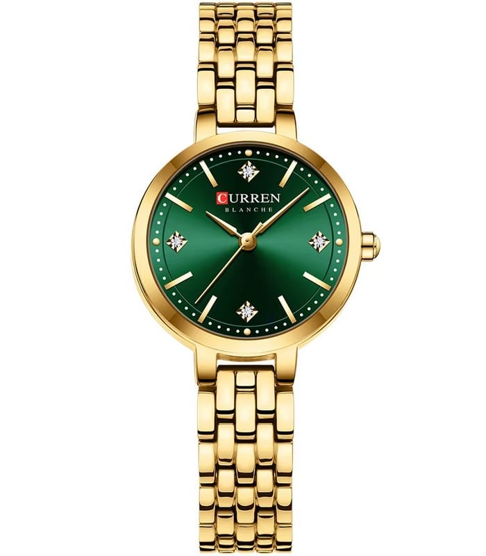 Montre Femme Curren 9106 Fond Vert prix Tunisie