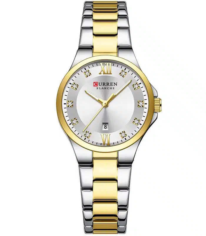 Montre Femme Curren 9107 Fond Blanc prix Tunisie