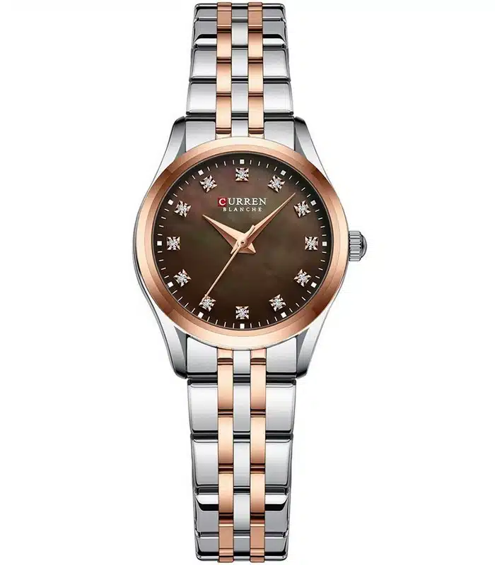 Montre Femme Curren 9111 Fond Marron prix Tunisie