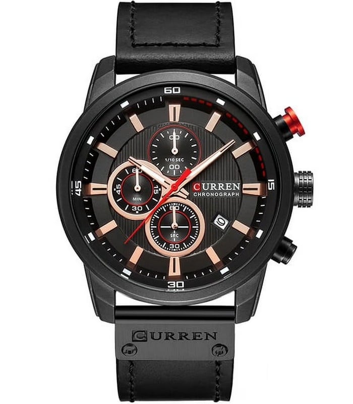 Montre Homme Curren 8291 Noir prix Tunisie