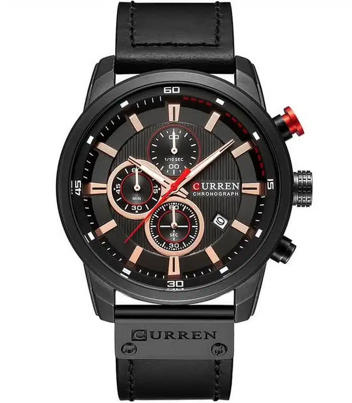 Montre Homme Curren 8291 Noir prix Tunisie