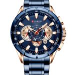 Montre Homme Curren 8363 Bleu