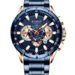 Montre Homme Curren 8363 Bleu