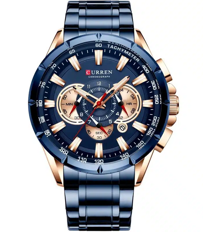Montre Homme Curren 8363 Bleu prix Tunisie