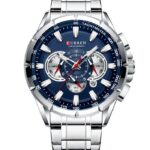Montre Homme Curren 8363 Fond Bleu