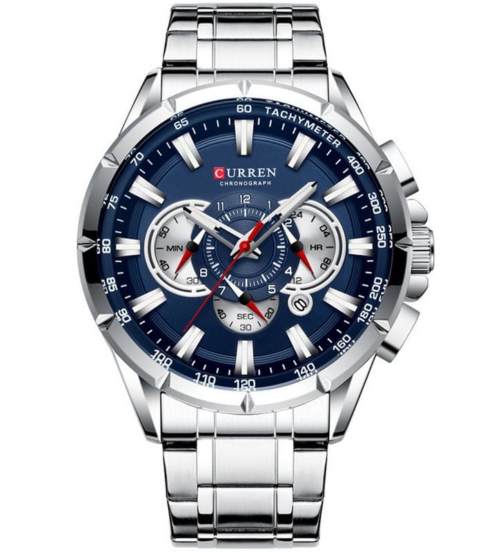 Montre Homme Curren 8363 Fond Bleu prix Tunisie