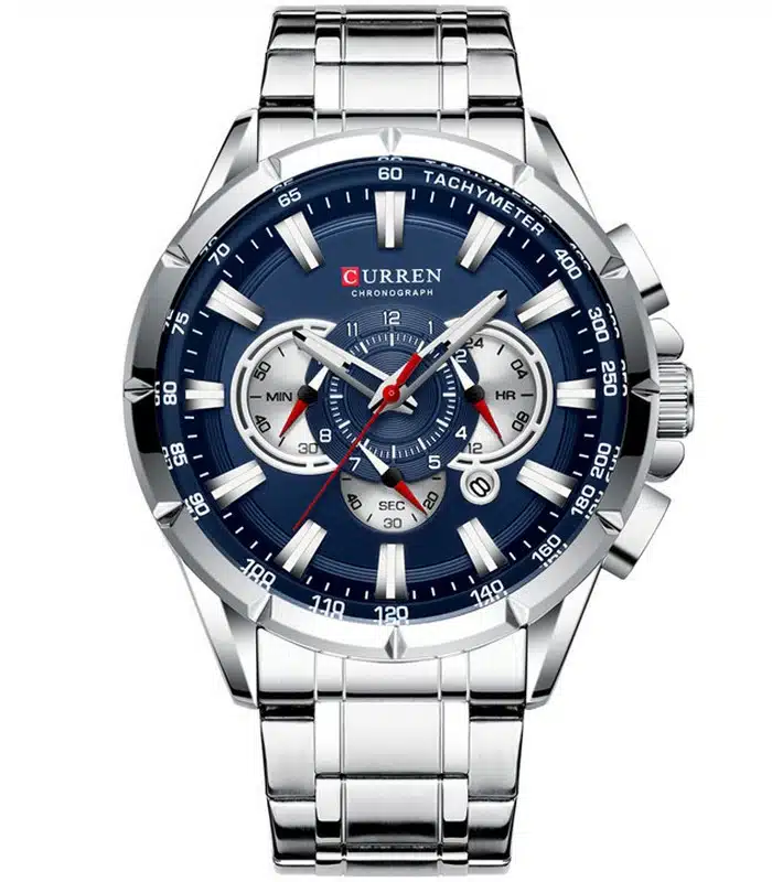 Montre Homme Curren 8363 Fond Bleu prix Tunisie