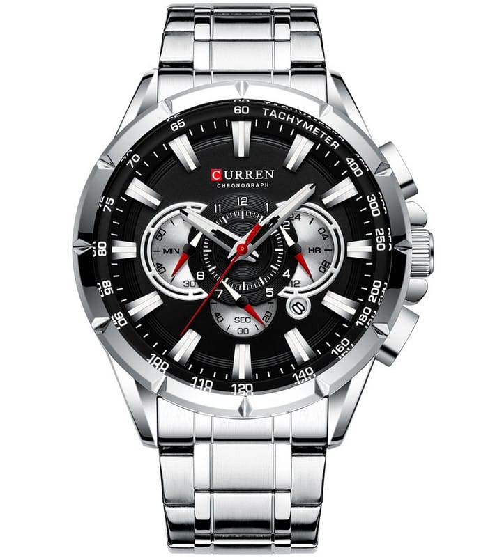 Montre Homme Curren 8363 Fond Noir prix Tunisie