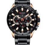 Montre Homme Curren 8363 Noir
