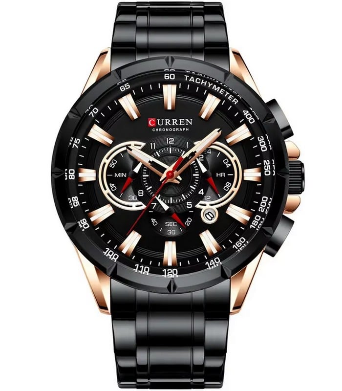 Montre Homme Curren 8363 Noir prix Tunisie