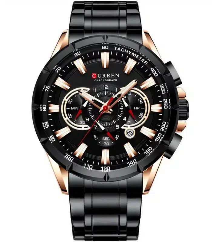 Montre Homme Curren 8363 Noir prix Tunisie