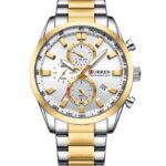 Montre Homme Curren 8445 Fond Blanc
