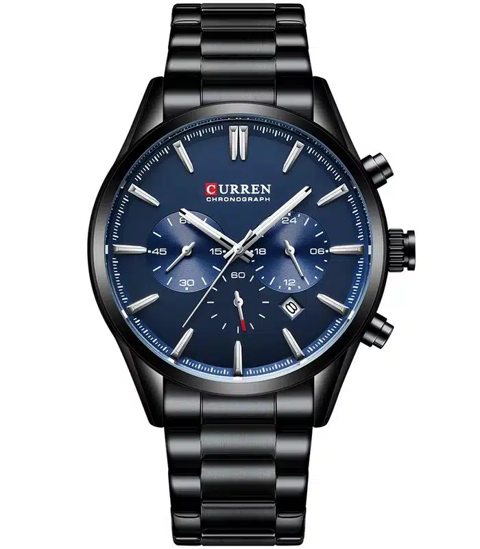 Montre Homme Curren 8446 Noir prix Tunisie