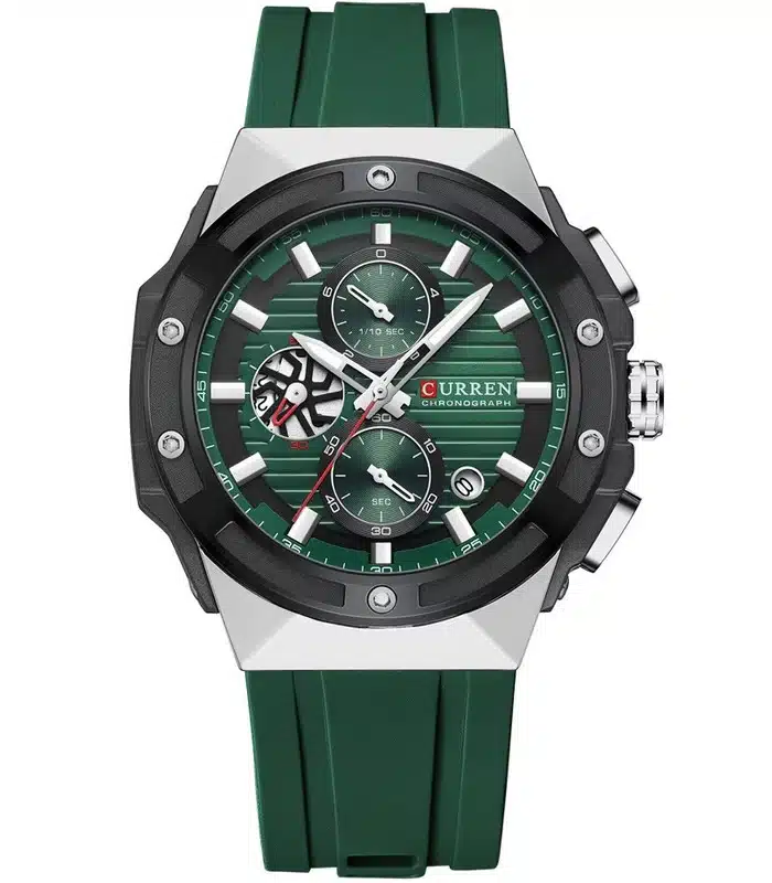Montre Homme Curren 8462 Vert prix Tunisie