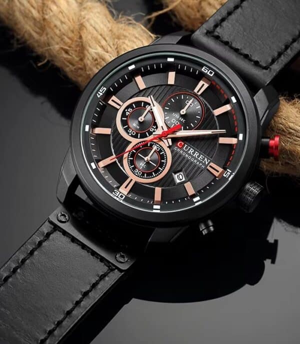 Prix montre Curren 8291 Noir Homme Tunisie