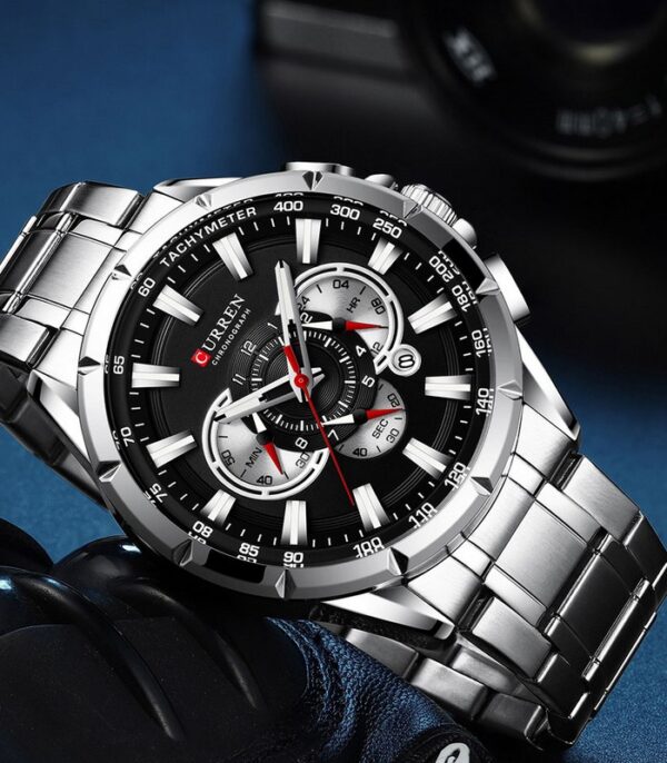 Prix montre Curren 8363 Fond Noir Homme Tunisie