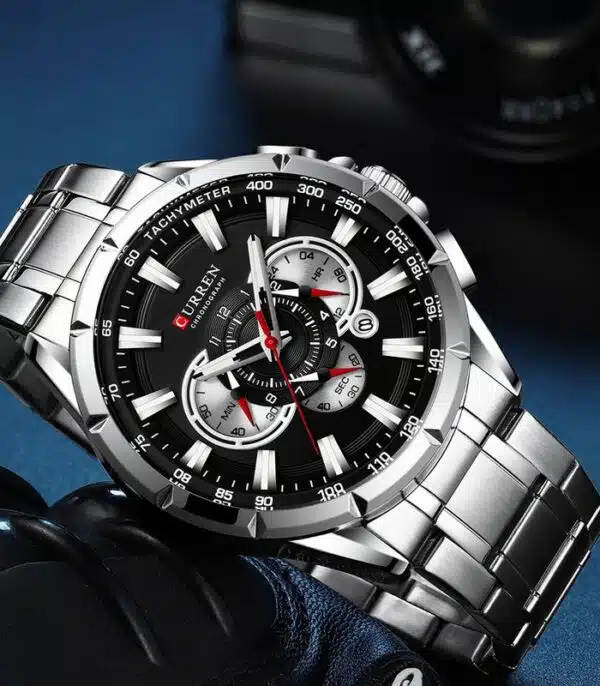 Prix montre Curren 8363 Fond Noir Homme Tunisie