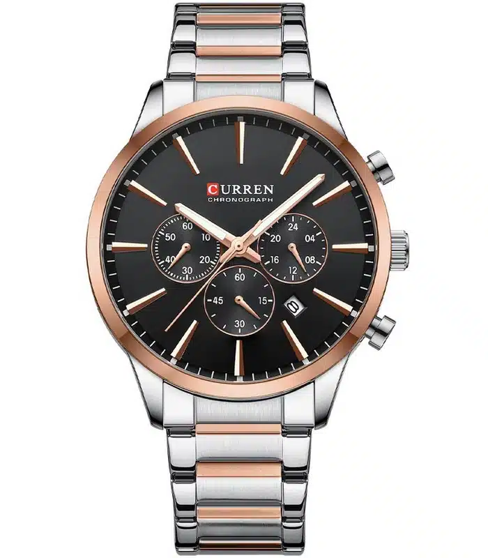 Prix montre Curren 8435 Rosé Homme Tunisie