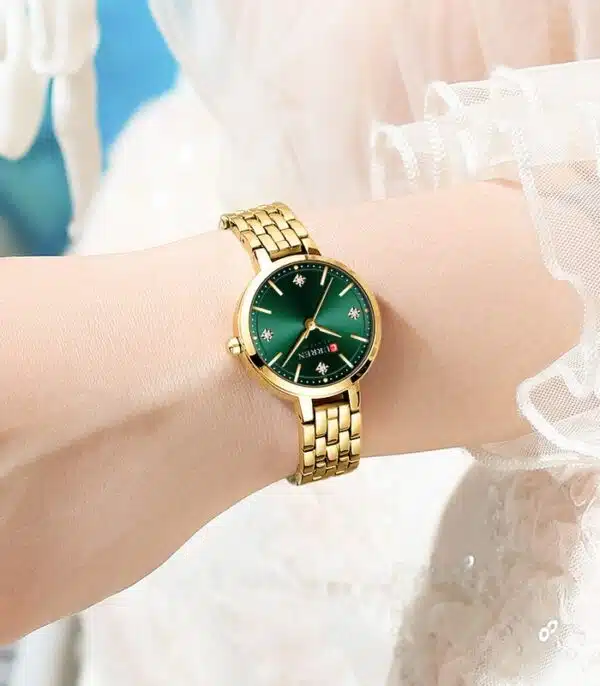 Prix montre Curren 9106 Fond Vert Femme Tunisie