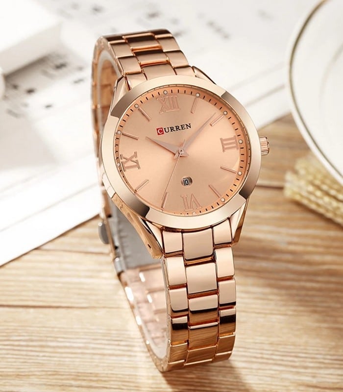 Prix montre Femme Curren 9007 Rosé Tunisie Prix montre Femme Curren 9007 Rosé Tunisie