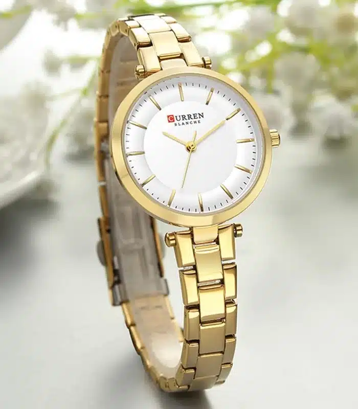 Prix montre Femme Curren 9054 Doré Tunisie Prix montre Femme Curren 9054 Doré Tunisie