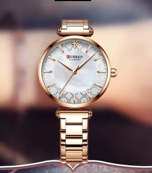 Prix montre Femme Curren 9072 Rosé Tunisie
