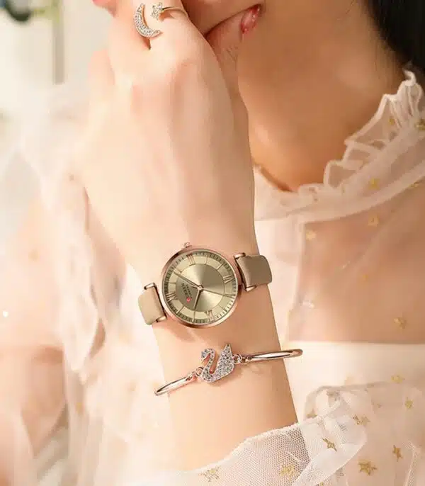 Prix montre Femme Curren 9079 Beige Tunisie Prix montre Femme Curren 9079 Beige Tunisie