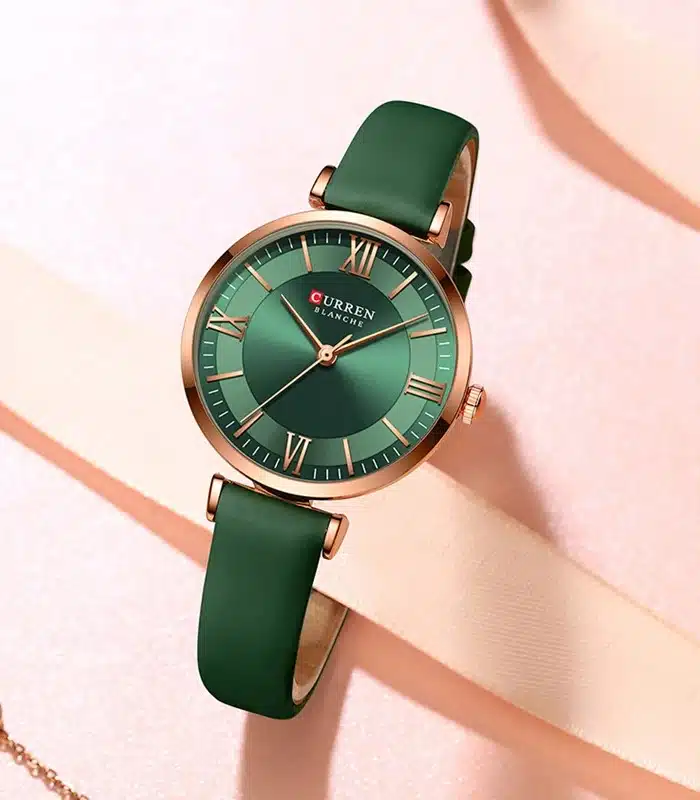 Prix montre Femme Curren 9079 Vert Tunisie