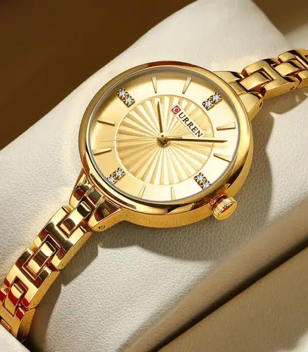 Prix montre Femme Curren 9097 Doré Tunisie Prix montre Femme Curren 9097 Doré Tunisie