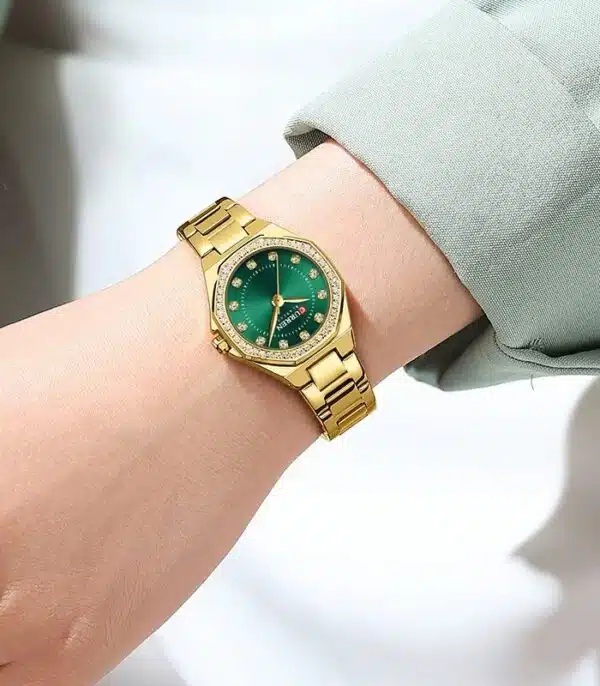 Prix montre Femme Curren 9100 Doré Tunisie Prix montre Femme Curren 9100 Doré Tunisie