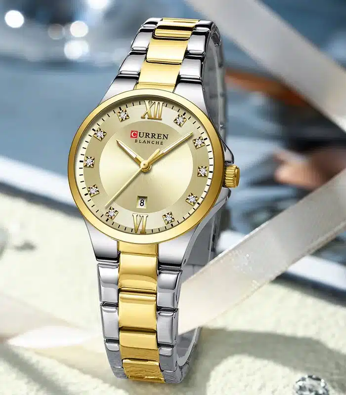 Prix montre Femme Curren 9107 Doré Tunisie Prix montre Femme Curren 9107 Doré Tunisie