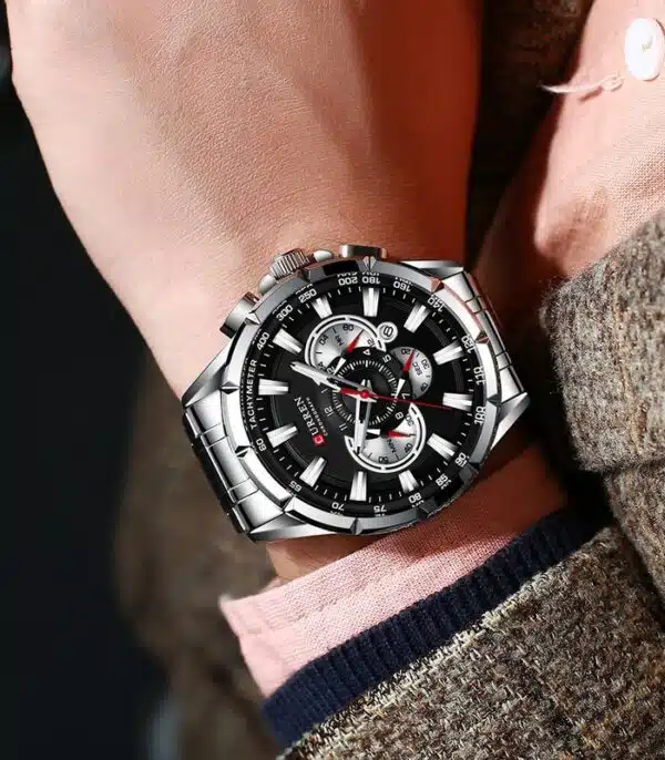Prix montre Homme Curren 8363 Fond Noir Tunisie