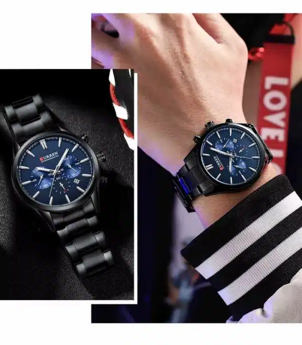 Prix montre Homme Curren 8446 Noir Tunisie Prix montre Homme Curren 8446 Noir Tunisie