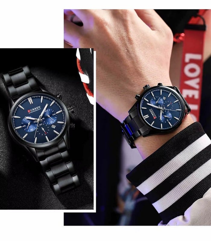 Prix montre Homme Curren 8446 Noir Tunisie Prix montre Homme Curren 8446 Noir Tunisie