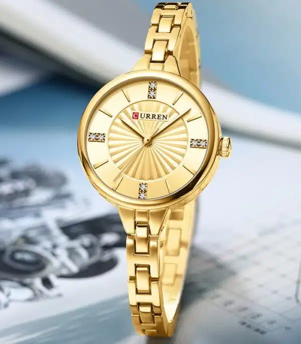 Prix montre pour Femme Curren 9097 Doré Tunisie Prix montre pour Femme Curren 9097 Doré Tunisie