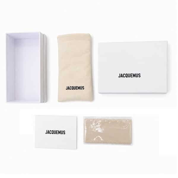 Emballage Lunette Homme et Femme Jacquemus Packaging Lunette Jacquemus prix Tunisie