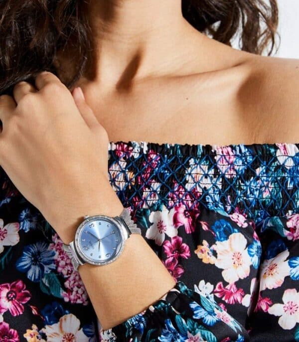 Prix montre pour Femme Guess Chiffon W1083L4 Tunisie