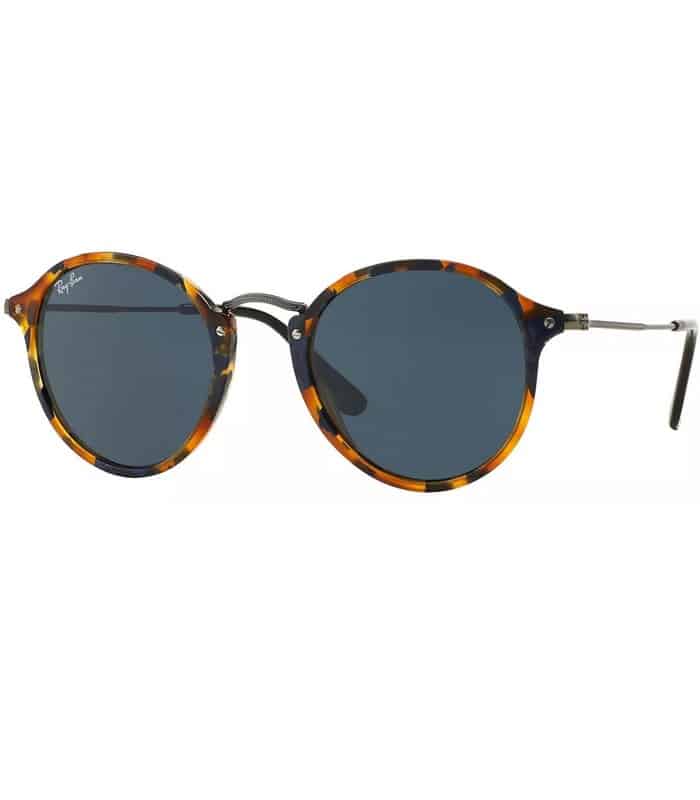 Lunette Homme et Femme Ray Ban Round Fleck Ecaille RB2447 1158 prix Tunisie