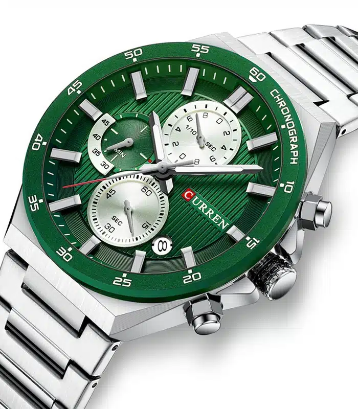 Montre Curren 8481 Fond Vert Homme prix Tunisie Montre Curren 8481 Fond Vert Homme prix Tunisie