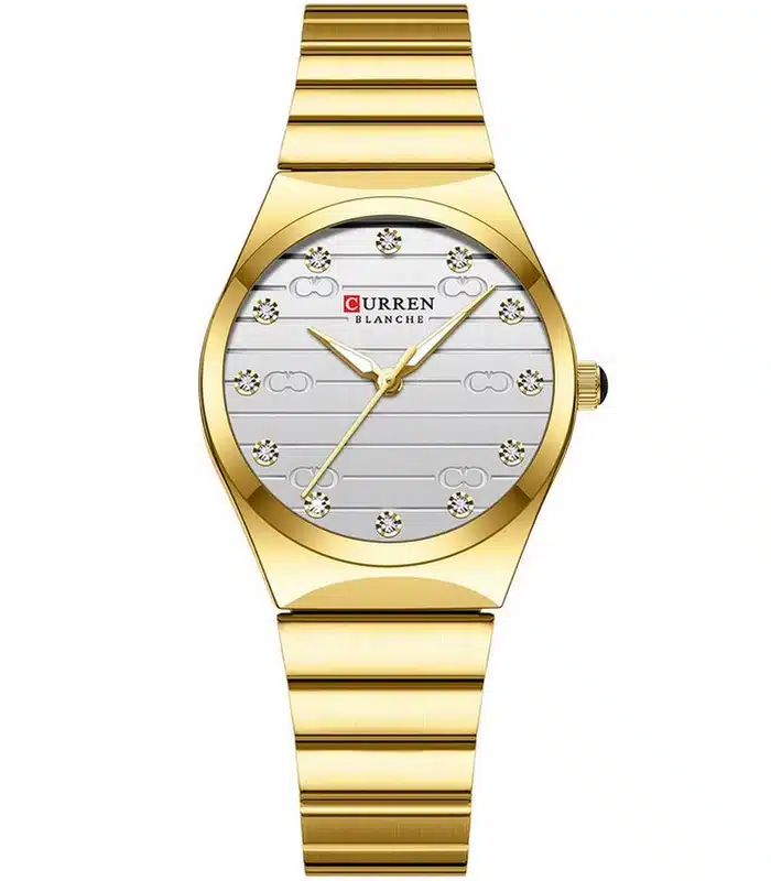 Montre Femme Curren 9110 Doré