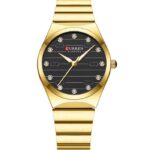 Montre Femme Curren 9110 Fond Noir