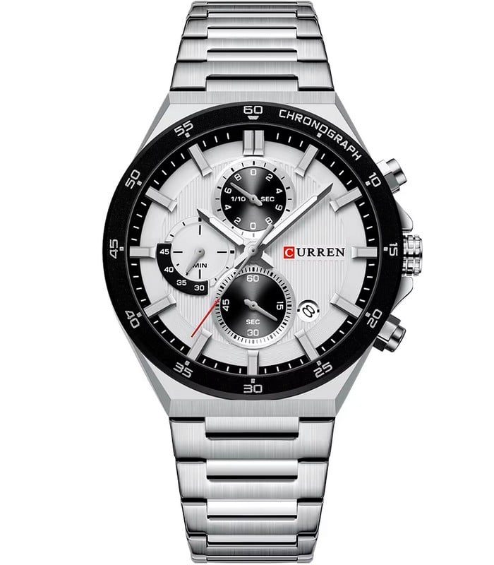 Montre Homme Curren 8481 Argent prix Tunisie
