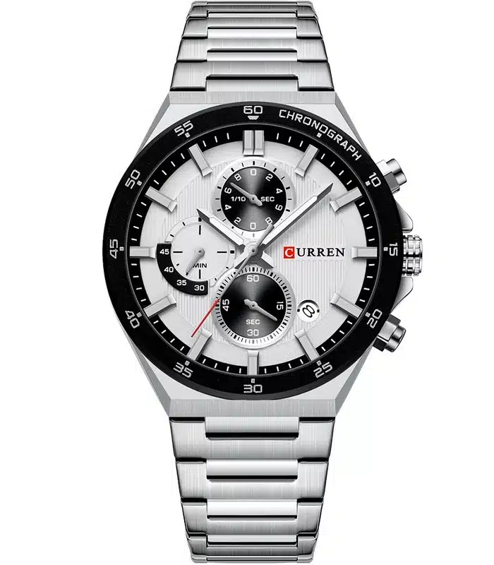 Montre Homme Curren 8481 Argent