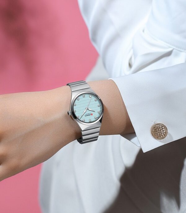 Prix montre Femme Curren 9110 Fond Bleu Tunisie