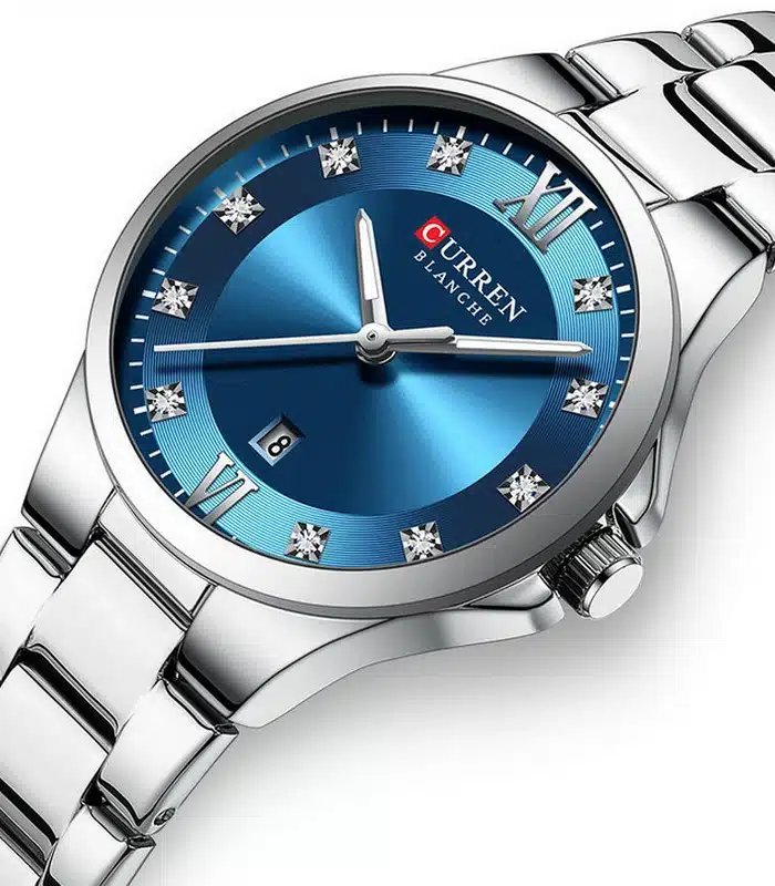 Montre Curren 9107 Fond Bleu Femme prix Tunisie Montre Curren 9107 Fond Bleu Femme prix Tunisie