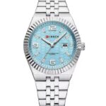 Montre Femme Curren 8498 Fond Bleu