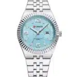 Montre Femme Curren 8498 Fond Bleu