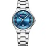 Montre Femme Curren 9107 Fond Bleu