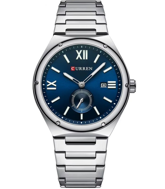 Montre Homme Curren 8471 Fond Bleu