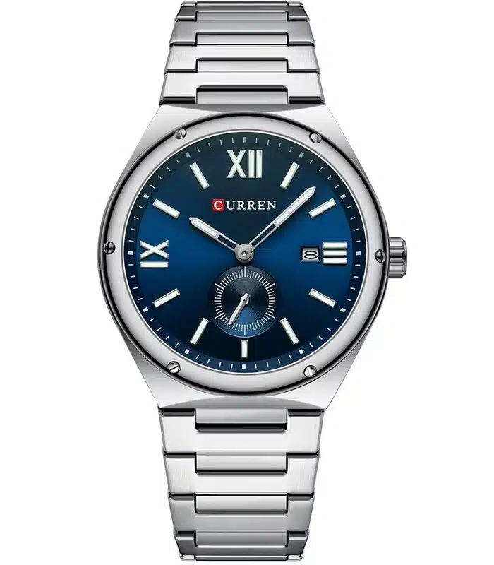Montre Homme Curren 8471 Fond Bleu